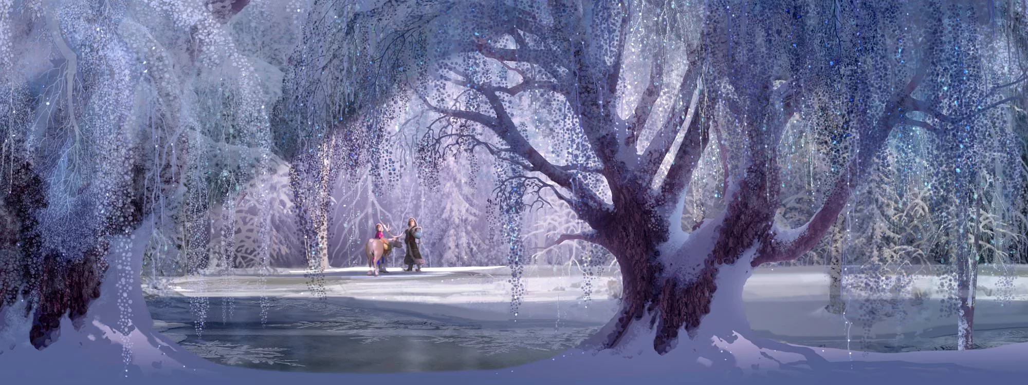 Welch wunderschöne Landschaft es auch im Winter geben kann. © Walt Disney Home Entertainment
