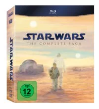 Star Wars: The Complete Saga I-VI: Star Wars Episode 1-6, 9 BluRays