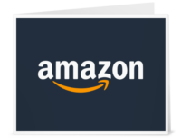 Ein Abbild eines Geschenkgutscheins von Amazon