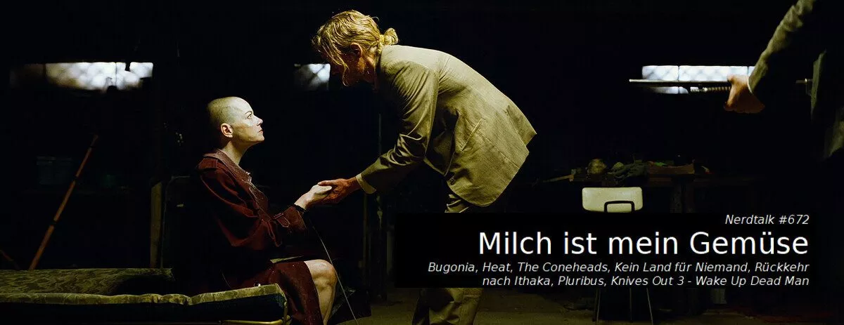 Szenenbild aus dem Film Bugonia