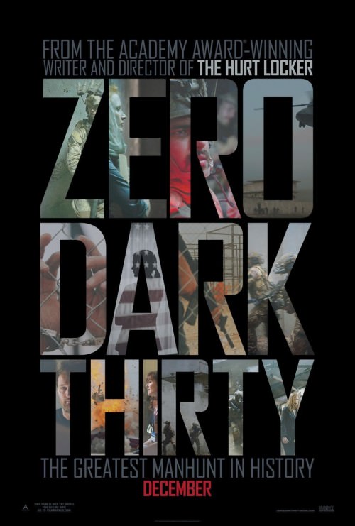 Filmposter Zero Dark Thirty
